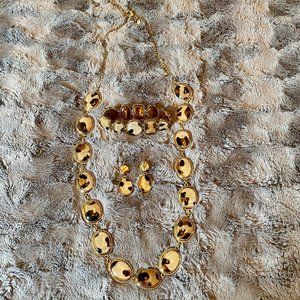 Chico's Necklace, Earrings, and Bracelet set